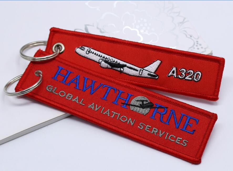 Embroidery keychains