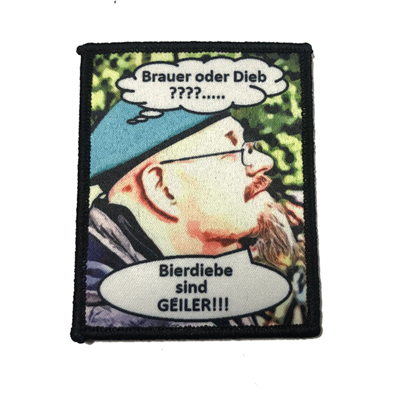 Sublimation printing patches